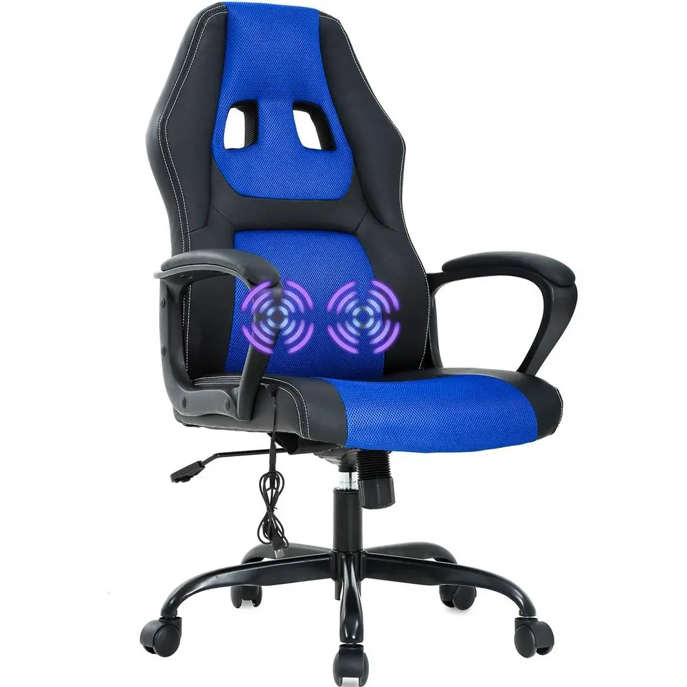 Massage - Sedia da Gaming Ergonomica in Pelle