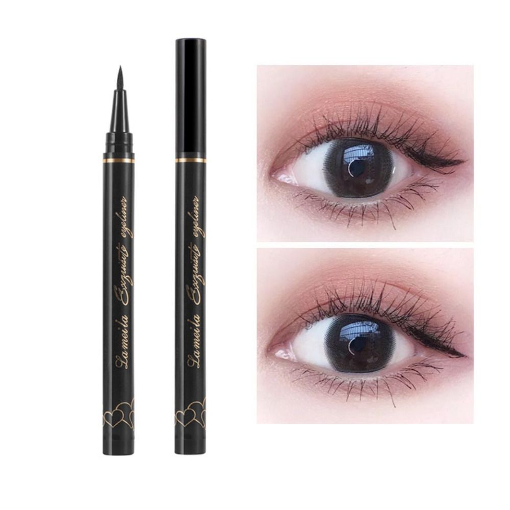 Waterproof Liquid Eyeliner Pen - Nuovo Eyeliner Nero Impermeabile a Lunga