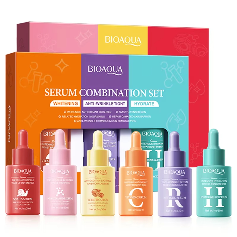 Hyaluronic Acid Facial Serum - 3 pz/set BIOAQUA Vitamina C Retinolo