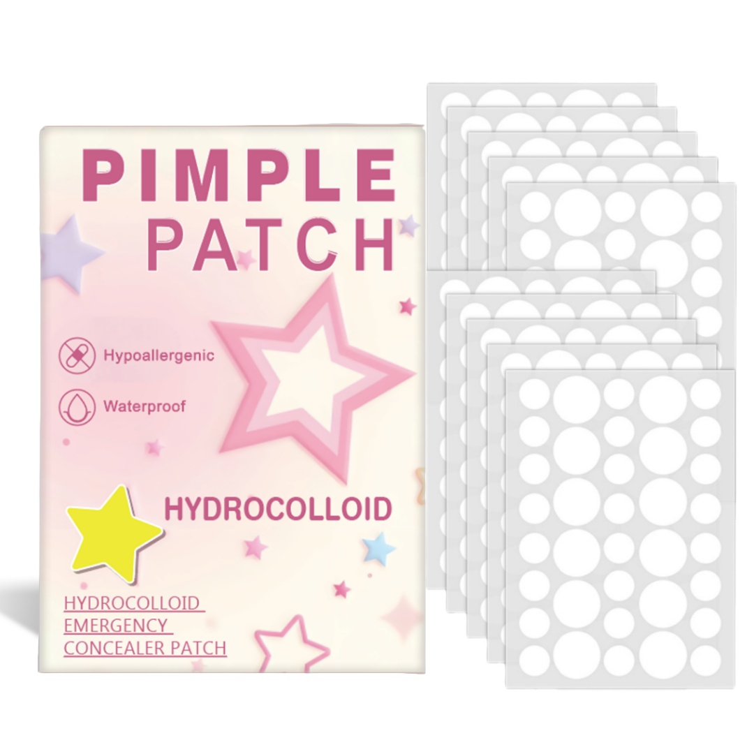 Hydrocolloid Pimple Patch - Cerotti Idrocolloidali per Acne e Brufoli,