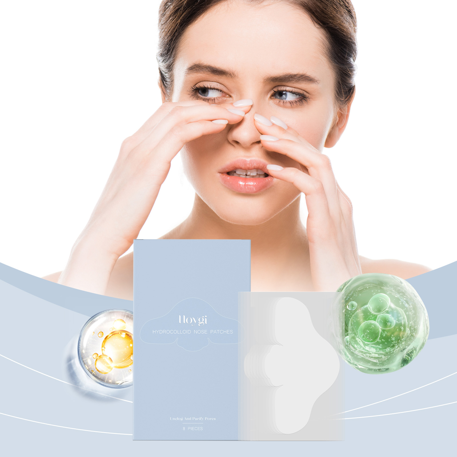Salicylic Acid Blackhead Remover - Strisce per pori del naso con