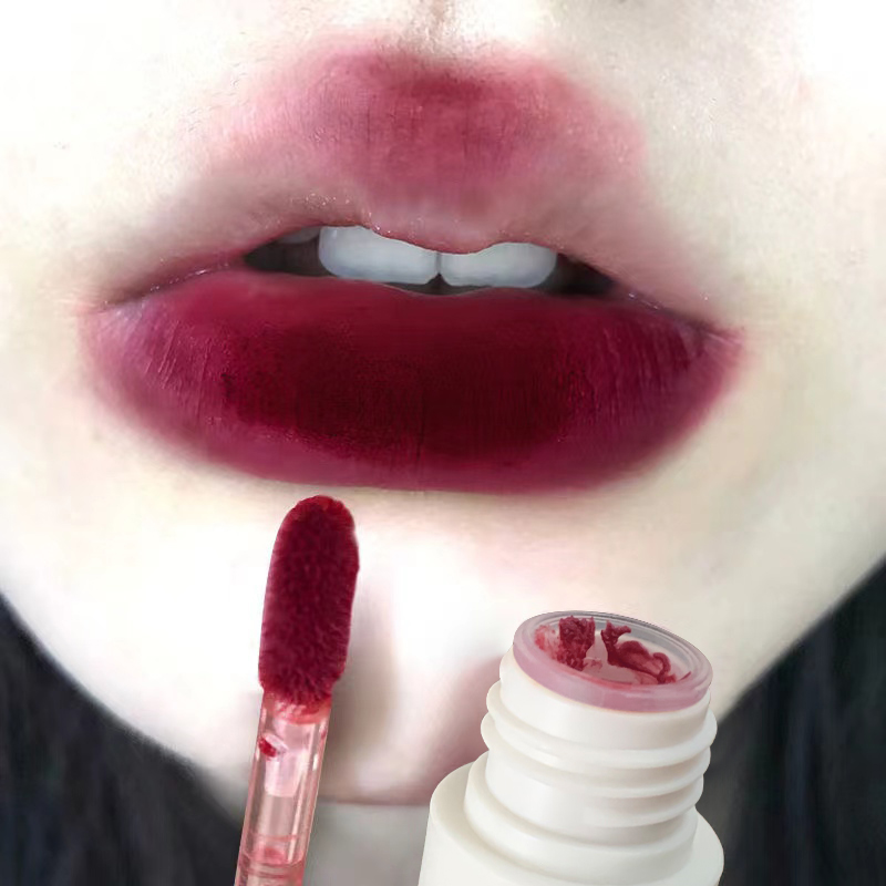 Matte Velvet Lip Tint Long Lasting - Lucidalabbra in velluto opaco Rossetto liquido