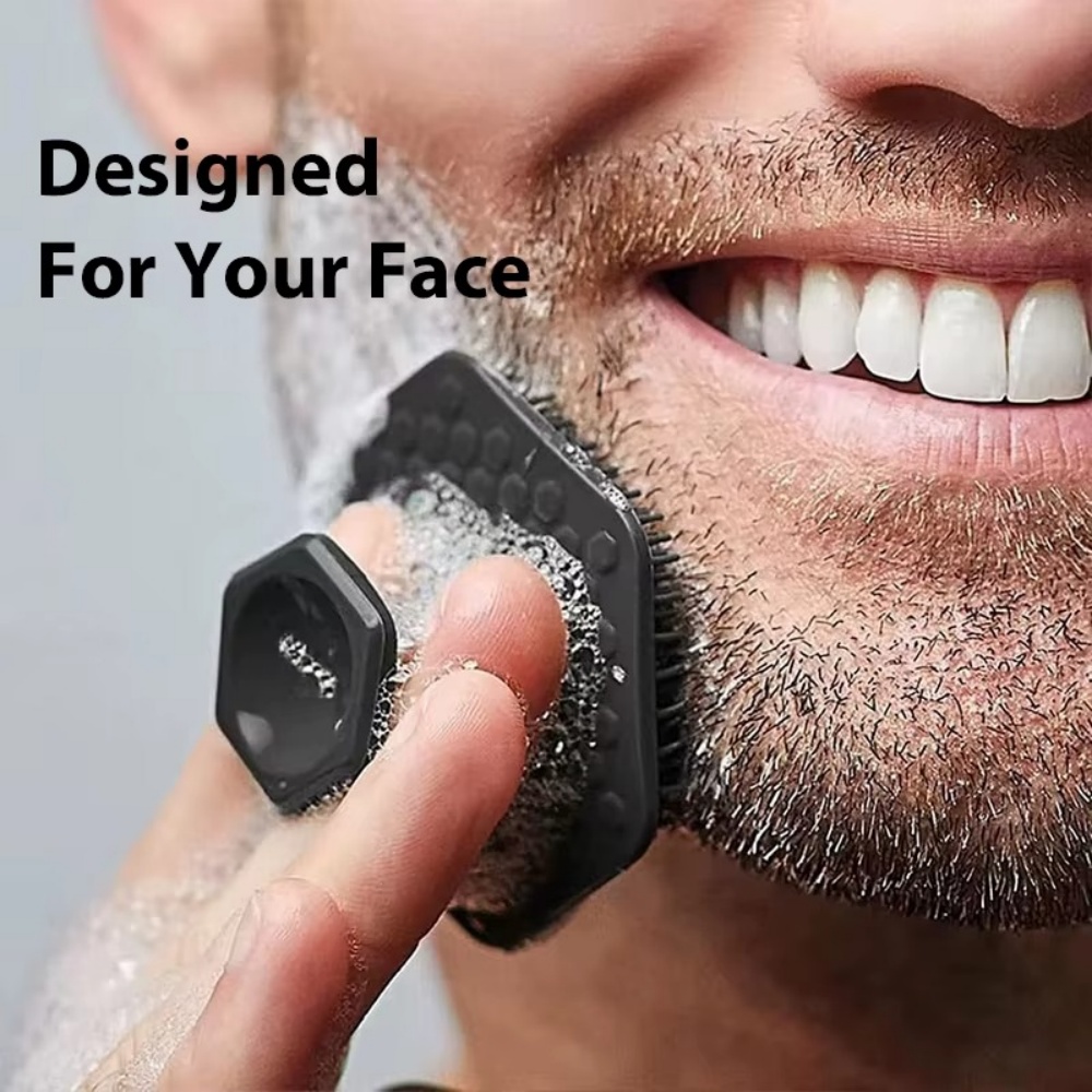 Silicone Face Scrubber Electric - Mini Spazzola Manuale per Pulizia Viso,