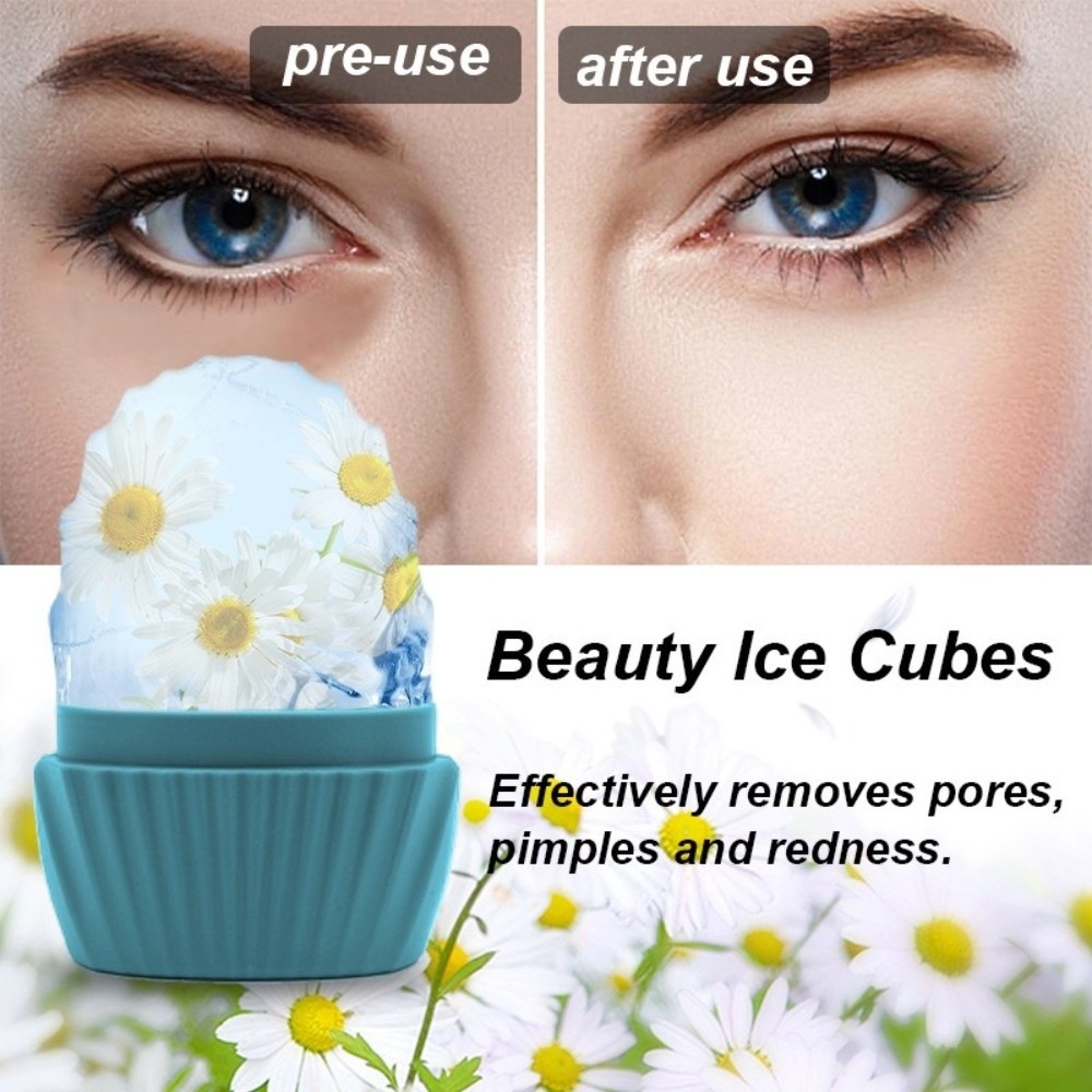 Face Ice Roller Puffiness - Rullo di Ghiaccio in Silicone per