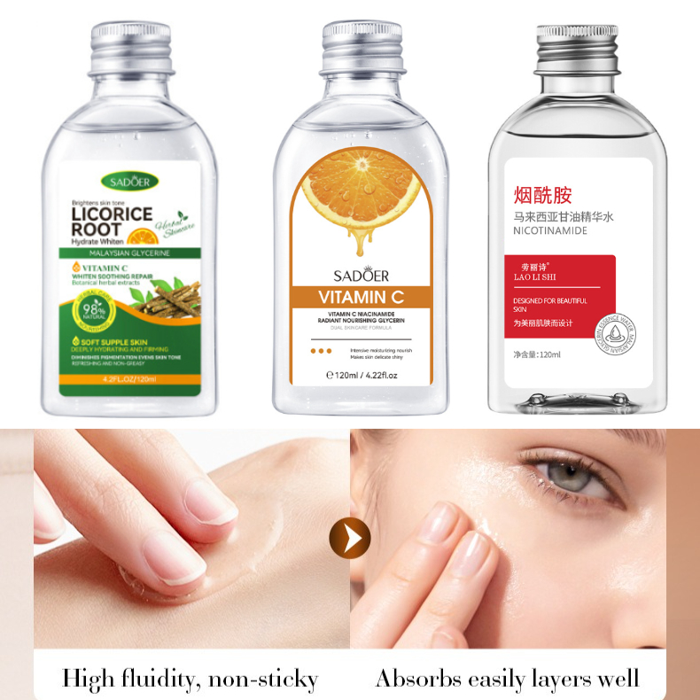 Niacinamide Pore Shrinking Essence - VC Niacinamide Sbiancamento Nutriente Glicerina Radice