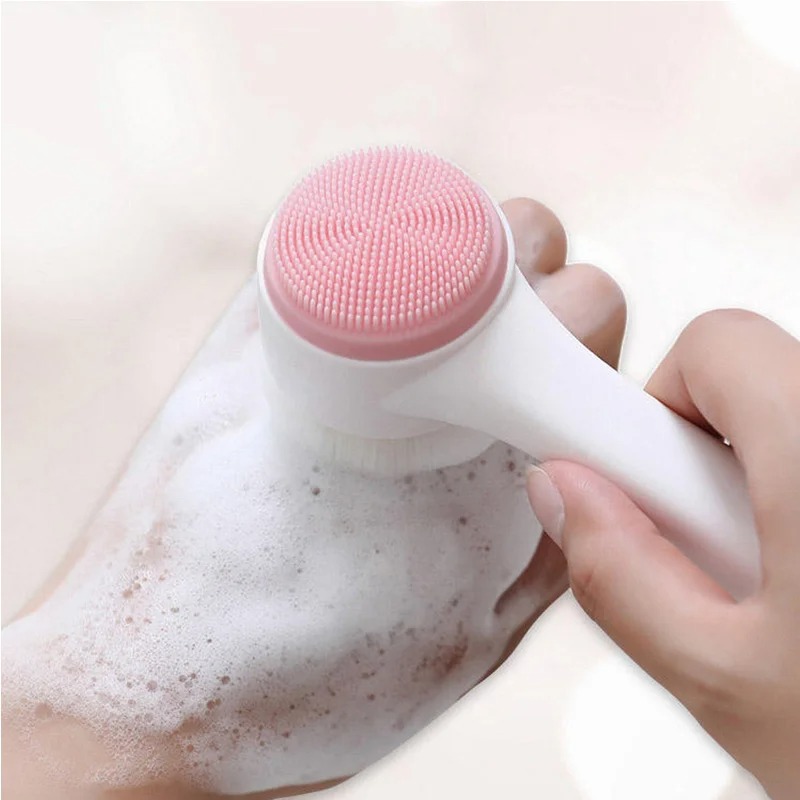 Silicone Face Scrubber Electric - Spazzola per Pulizia Viso 3D a