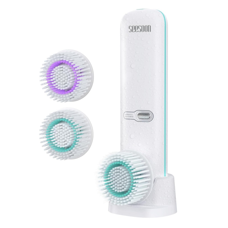 Silicone Face Scrubber Electric - Spazzola per la pulizia del viso,
