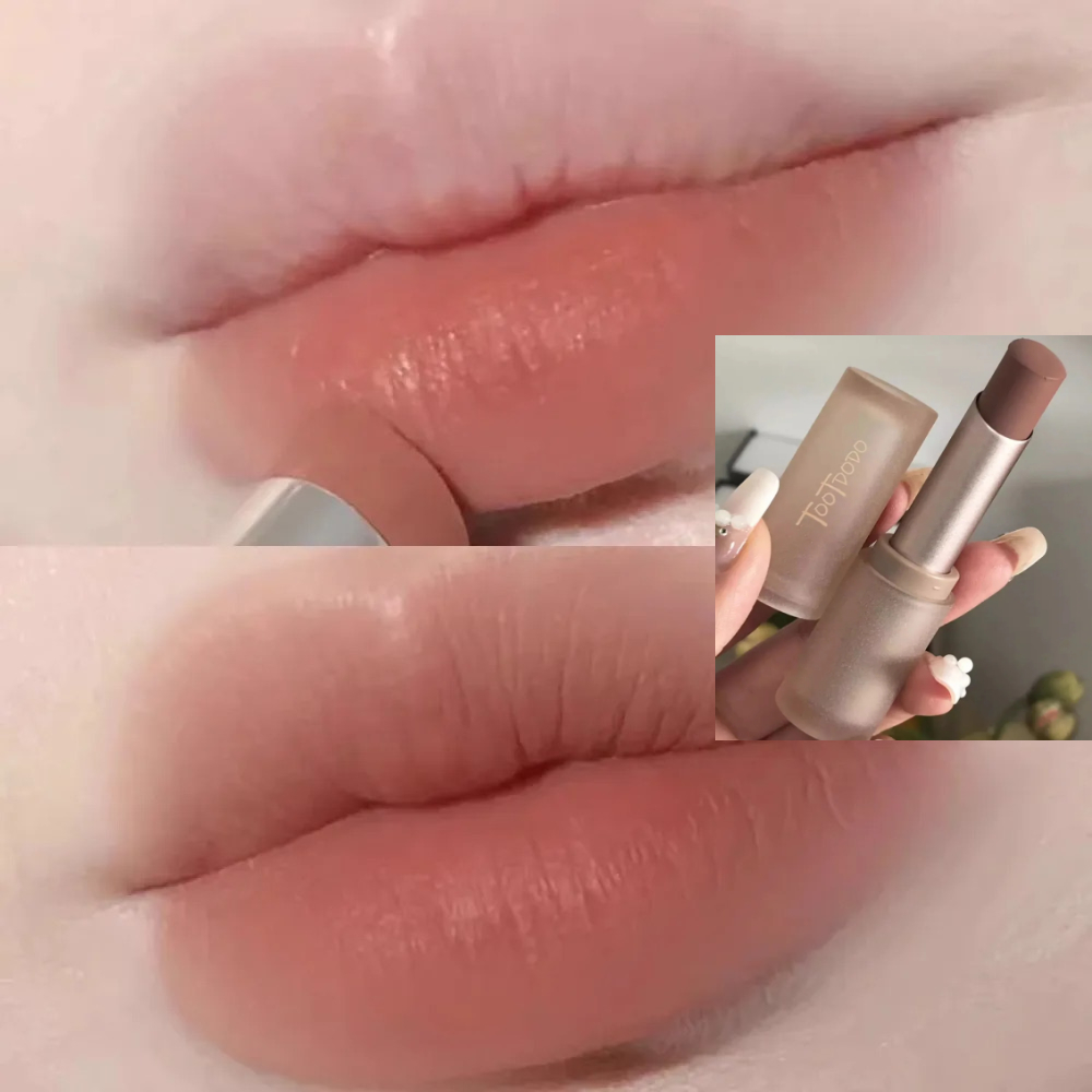 Matte Velvet Lip Tint Long Lasting - Rossetti Opachi Vellutati Idratanti, Tinta Labbra