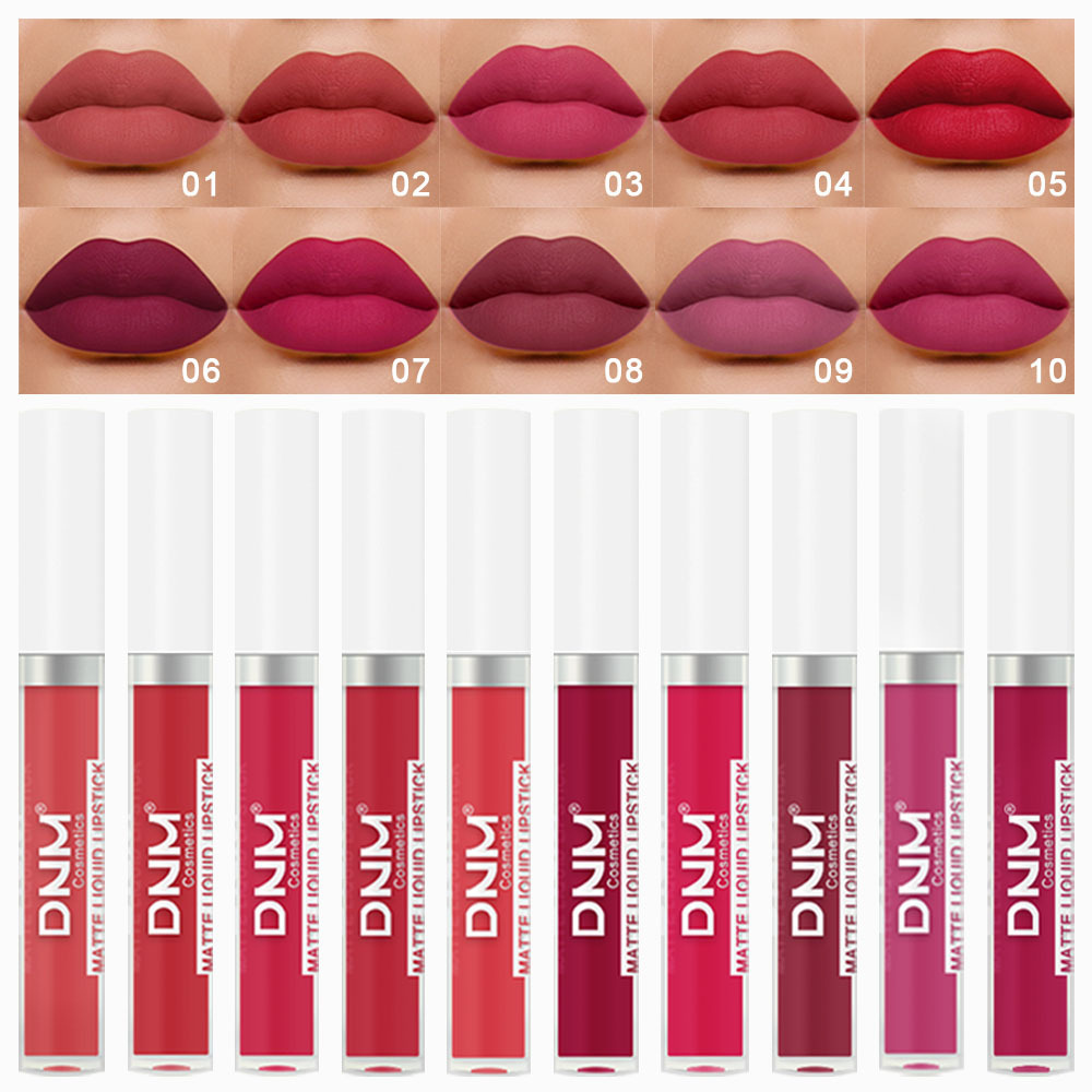 Matte Velvet Lip Tint Long Lasting - DNM Rossetto Liquido Opaco Vellutato 18