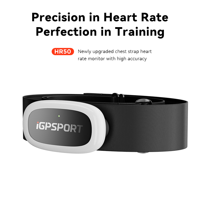 Health Monitors - iGPSPORT HR50 Sensore di Frequenza Cardiaca,