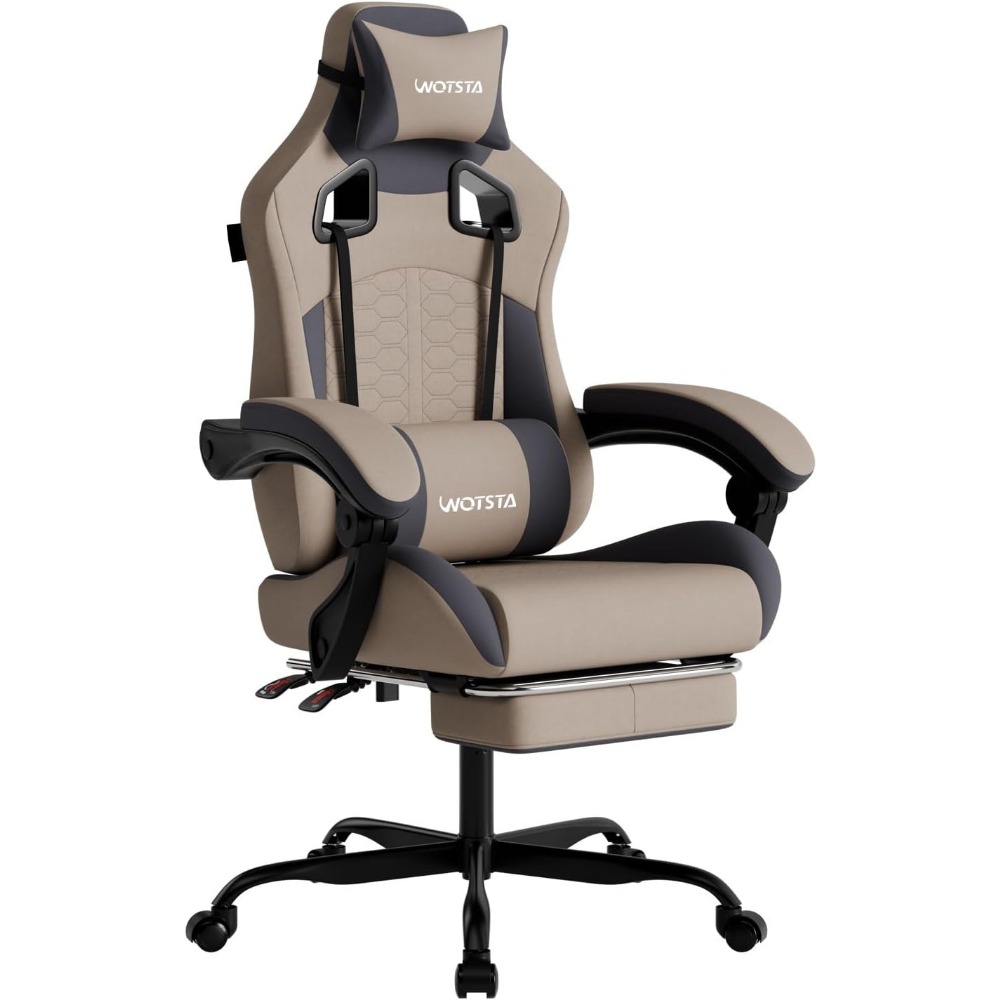 Massage - Sedia da Gaming Ergonomica con Massaggio,