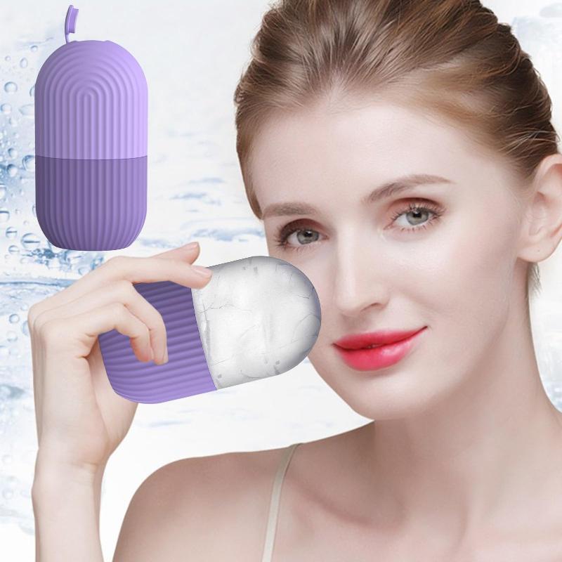 Face Ice Roller Puffiness - Stampo in silicone per cubetti di