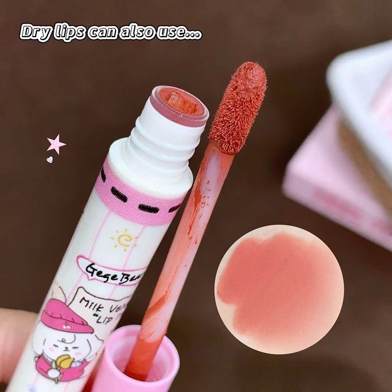 Set di 6 Rossetti in Crema Geg - Matte Velvet Lip Tint Long Lasting recensione e prezzo