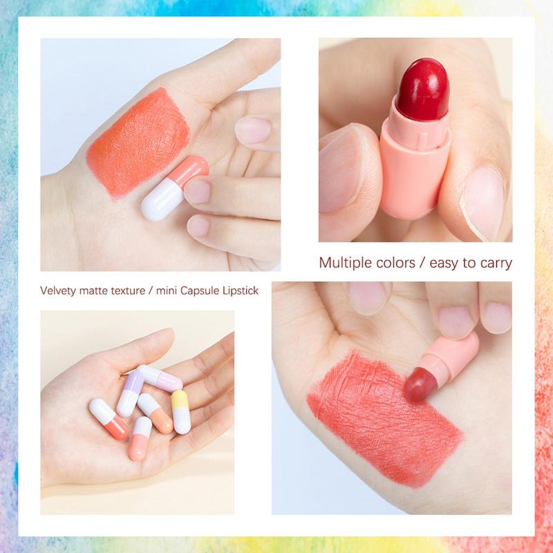 Mini set di rossetti 6 pezzi R - Matte Velvet Lip Tint Long Lasting recensione e prezzo