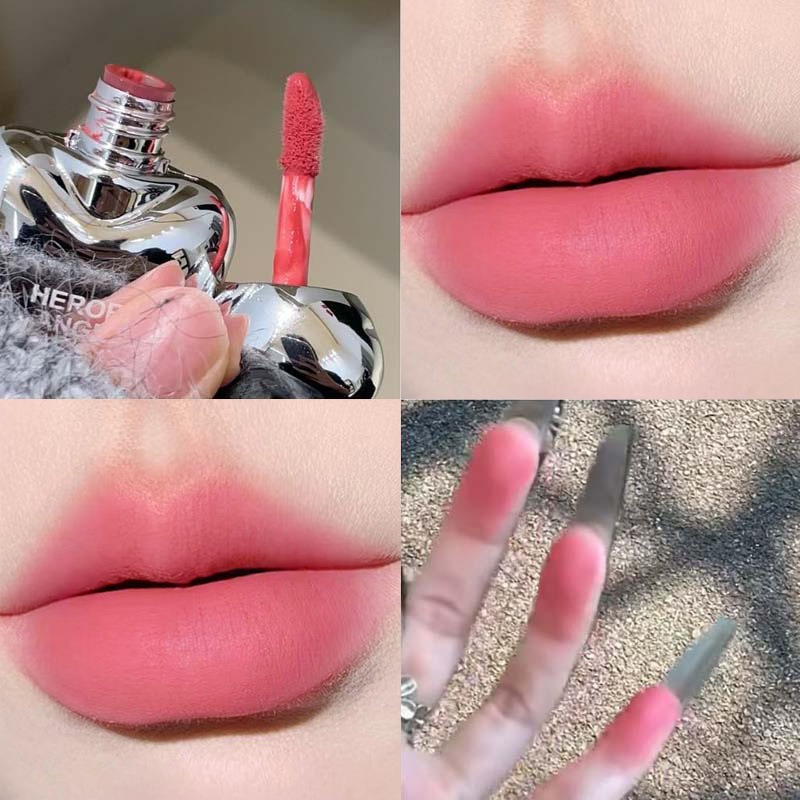 Cuore di pesca Rossetto opaco  - Matte Velvet Lip Tint Long Lasting recensione e prezzo