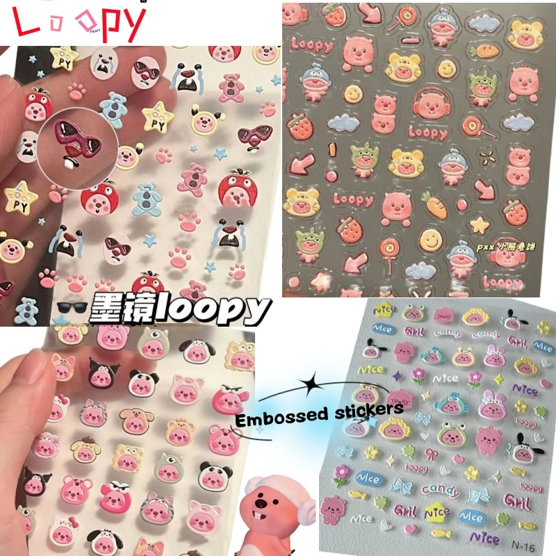 Adesivo 3D in rilievo Loopy, a - Nail Art recensione e prezzo
