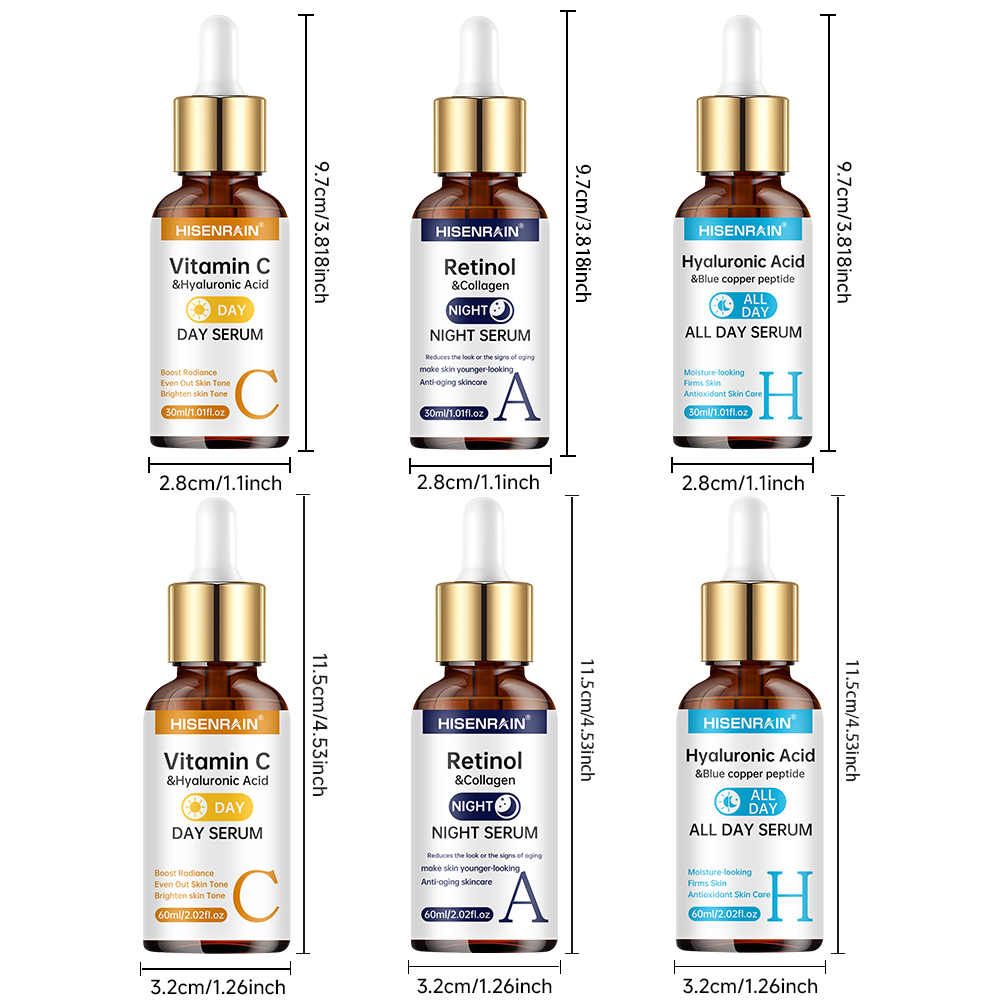 HISENRAIN Siero di vitamina C  - Hyaluronic Acid Facial Serum recensione e prezzo