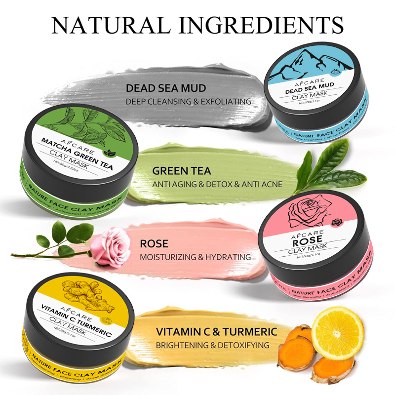 4 pezzi maschera per il viso i - Green Tea Cleansing Clay Mask recensione e prezzo