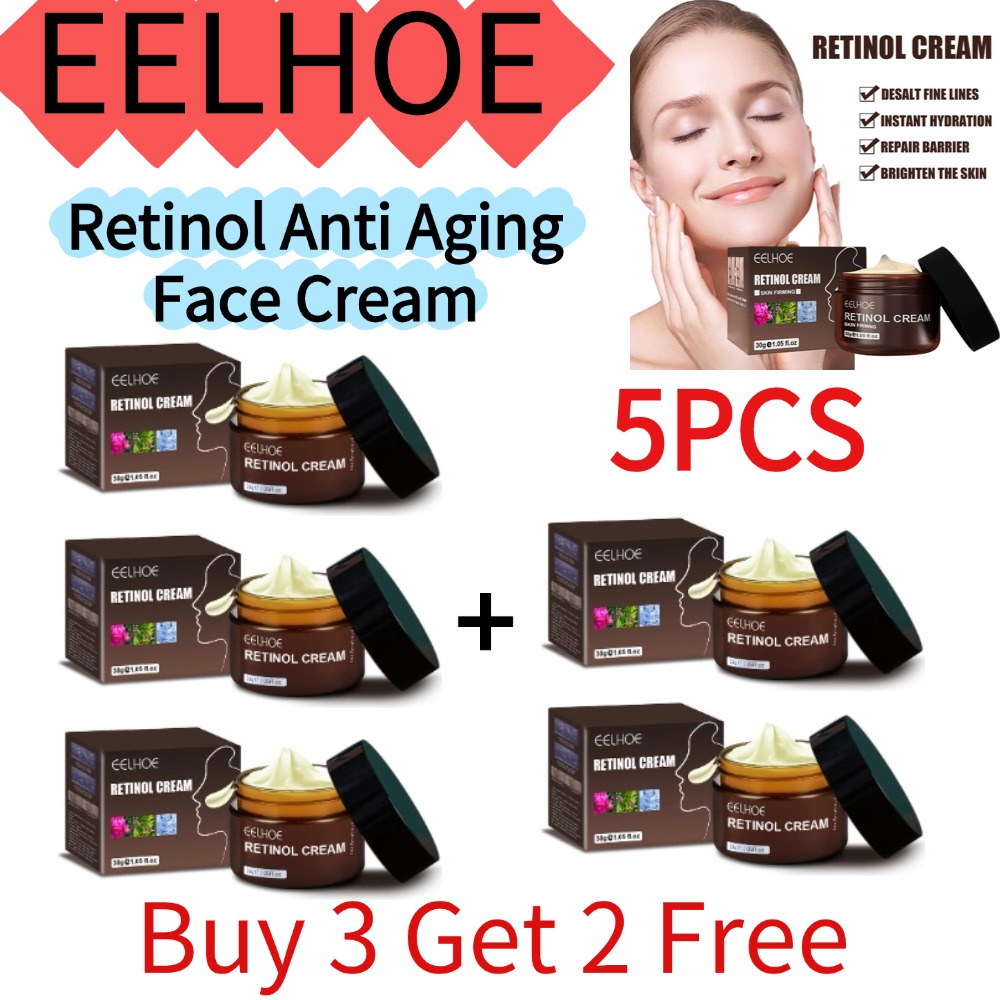 EELHOE 1/2/3/5 pezzi (Acquista - Retinol Anti Wrinkle Cream recensione e prezzo