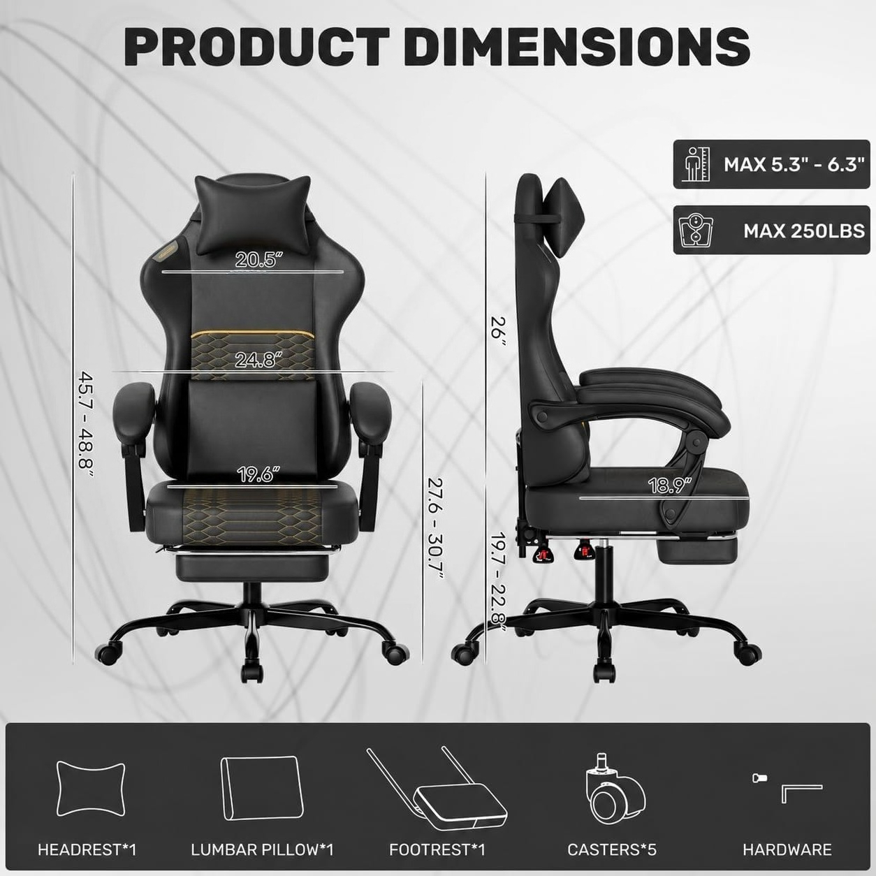 Sedia da Gaming in Pelle PU co - Massage recensione e prezzo