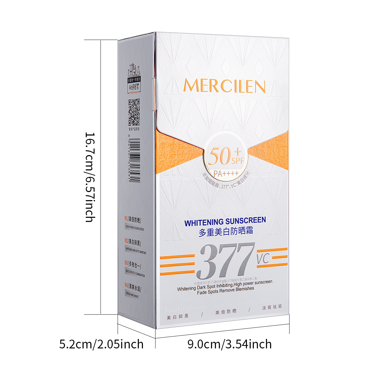 Crema solare Mercilen 30g, Spf - Spf 50 Waterproof Sunscreen recensione e prezzo