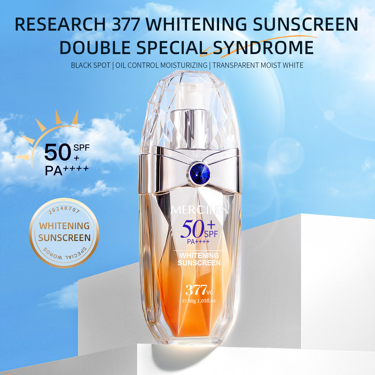 Crema solare Mercilen 30g, Spf - Spf 50 Waterproof Sunscreen recensione e prezzo