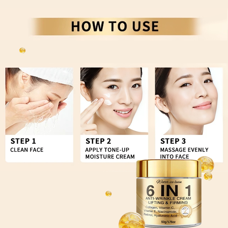 Crema Anti-Rughe 6-in-1 Rassod - Retinol Anti Wrinkle Cream recensione e prezzo
