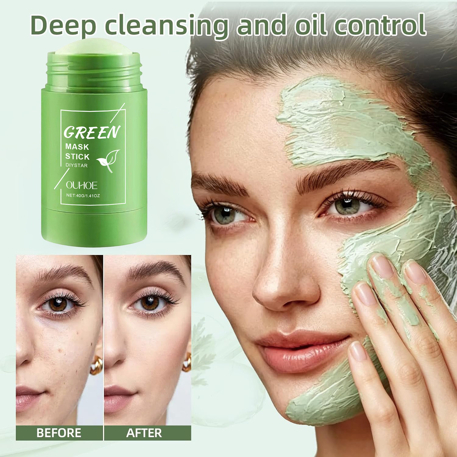 Maschera in Stick per Pulizia  - Green Tea Cleansing Clay Mask recensione e prezzo