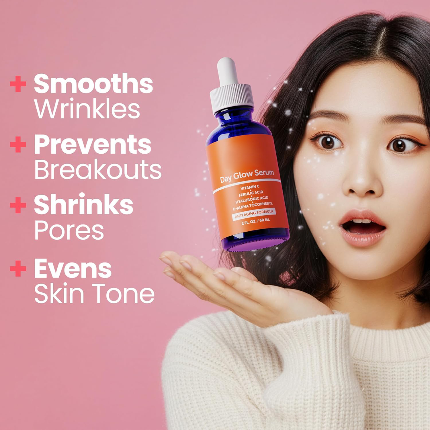 Siero Viso Coreano con 20% Vit - Skincare recensione e prezzo