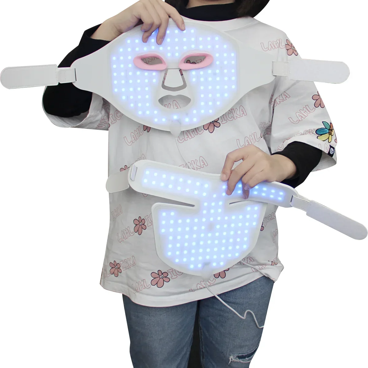 Maschera LED in Silicone per T - Led Light Therapy Face Mask recensione e prezzo