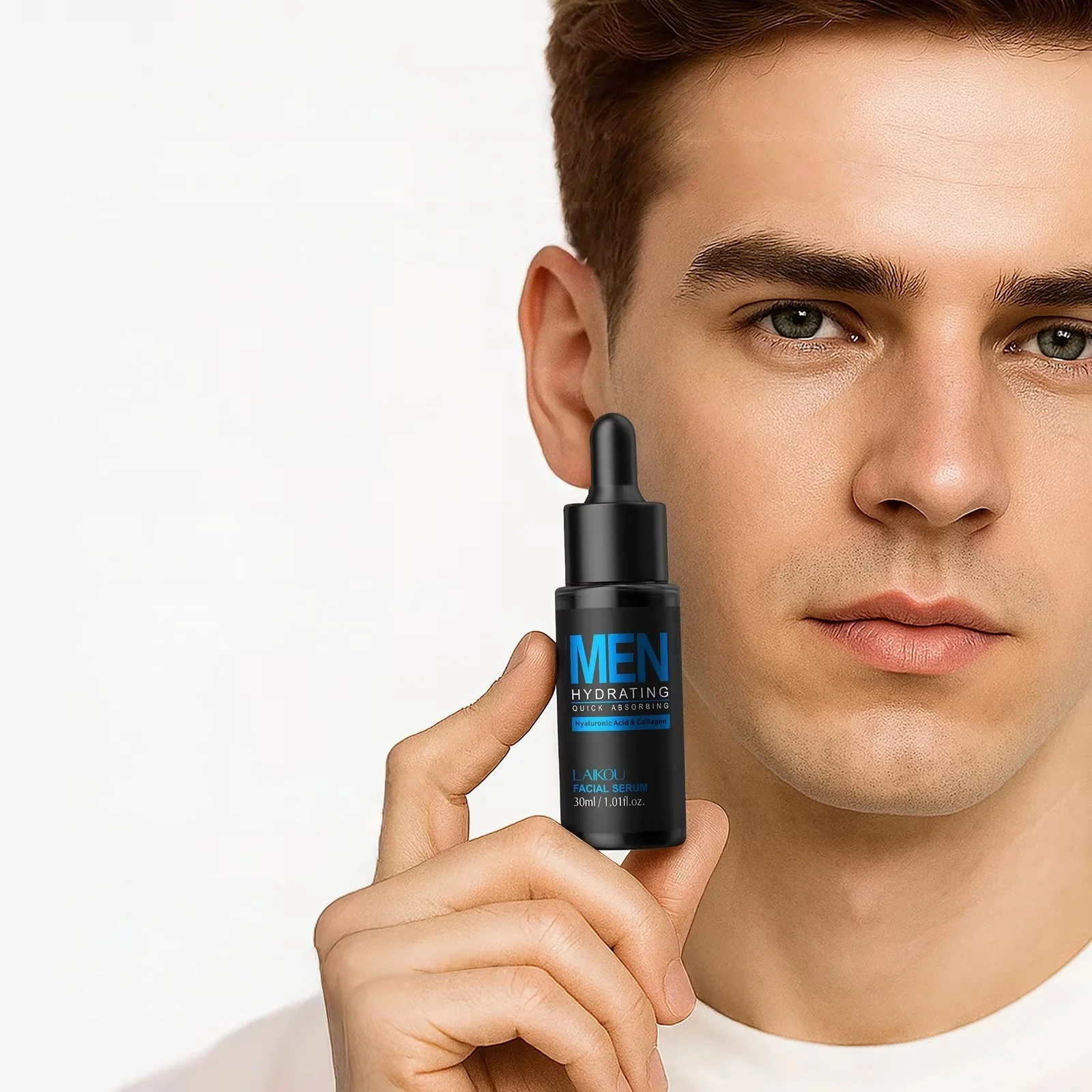 Mens 30ml Siero Viso Idratante - Hyaluronic Acid Facial Serum recensione e prezzo