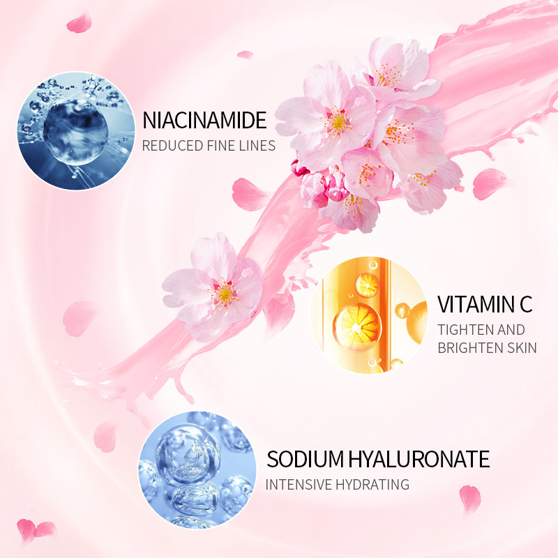 LAIKOU Sakura siero e collagen - Niacinamide Pore Shrinking Essence recensione e prezzo