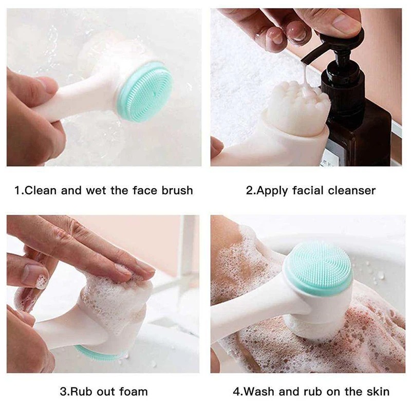 Spazzola per Pulizia Viso 3D a - Silicone Face Scrubber Electric recensione e prezzo