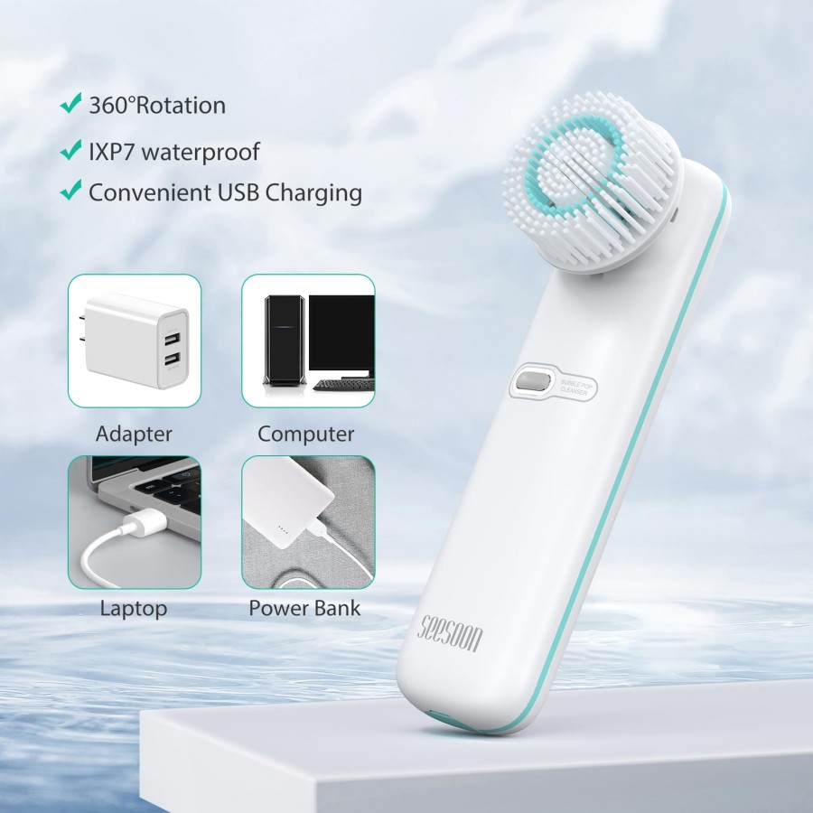 Spazzola per la pulizia del vi - Silicone Face Scrubber Electric recensione e prezzo