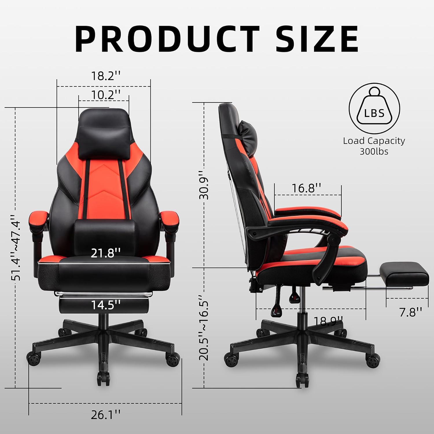 Sedia da Gaming con Poggiapied - Massage recensione e prezzo