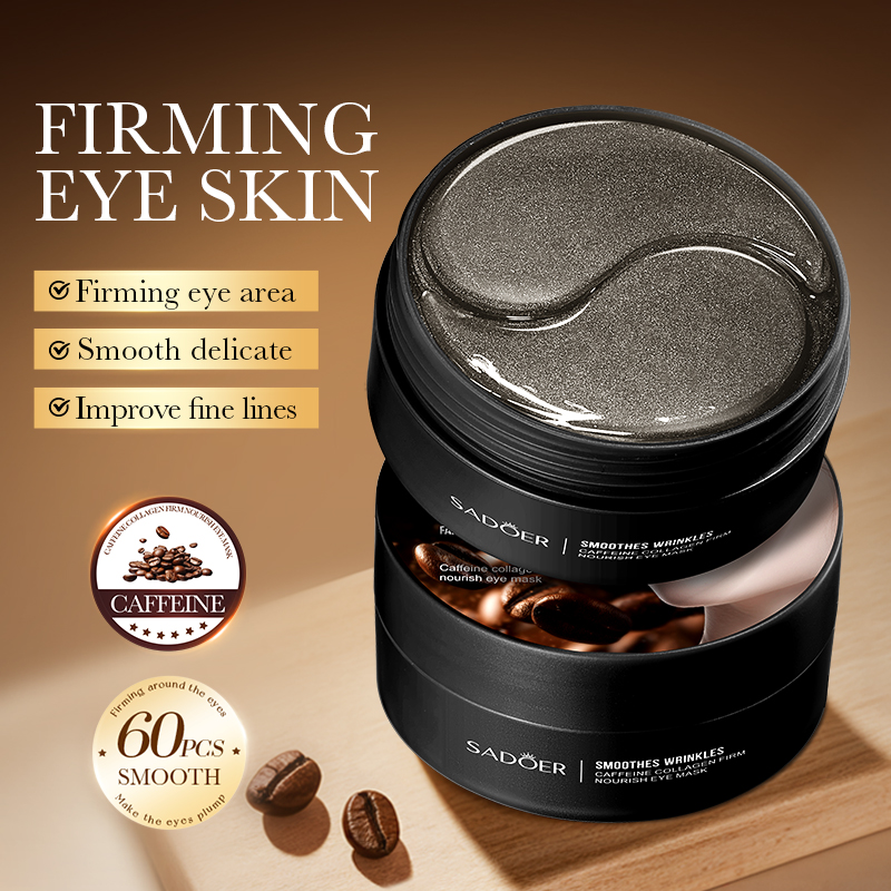 60 pz SADOER Caffeina Cristall - Collagen Under Eye Patches recensione e prezzo