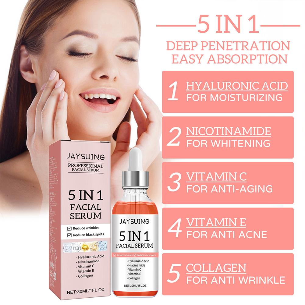 Siero Viso 5-in-1 con Vitamina - Niacinamide Pore Shrinking Essence recensione e prezzo