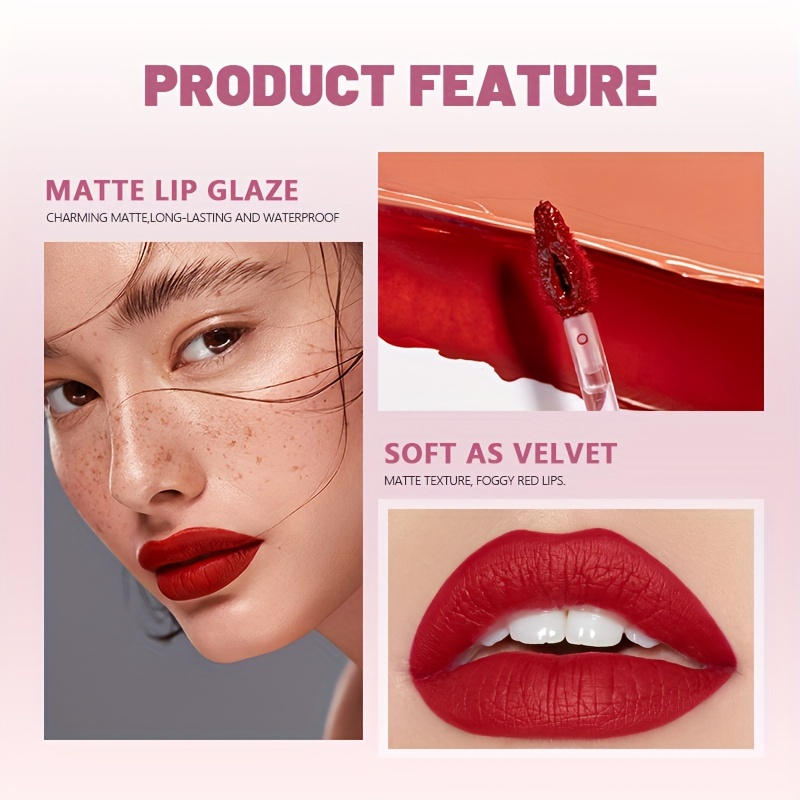 1 pezzo di tinta per labbra in - Matte Velvet Lip Tint Long Lasting recensione e prezzo