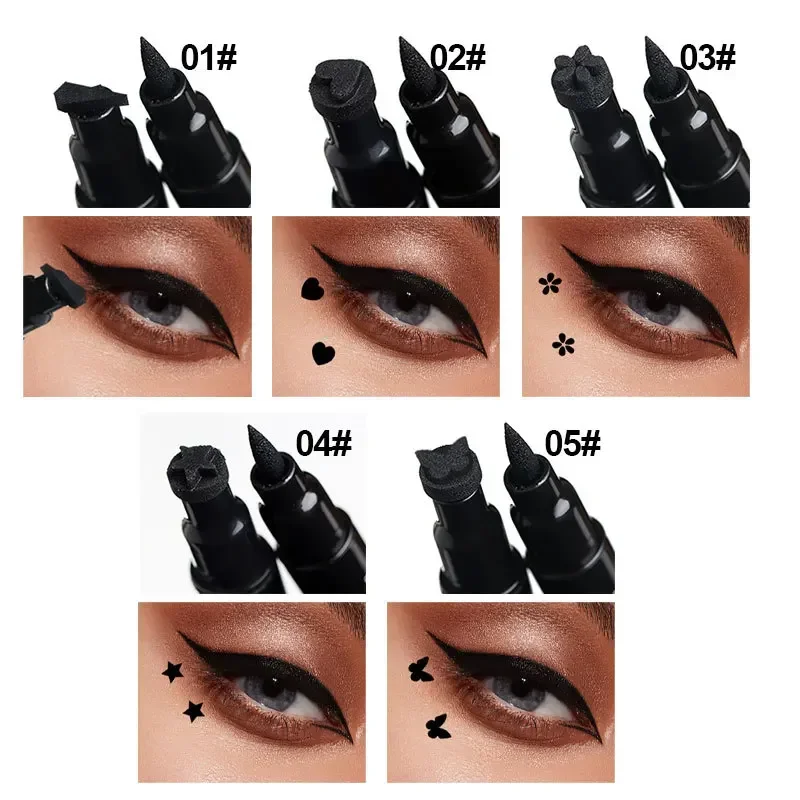 2 IN 1 Butterfly Seal Eyeliner - Waterproof Liquid Eyeliner Pen recensione e prezzo