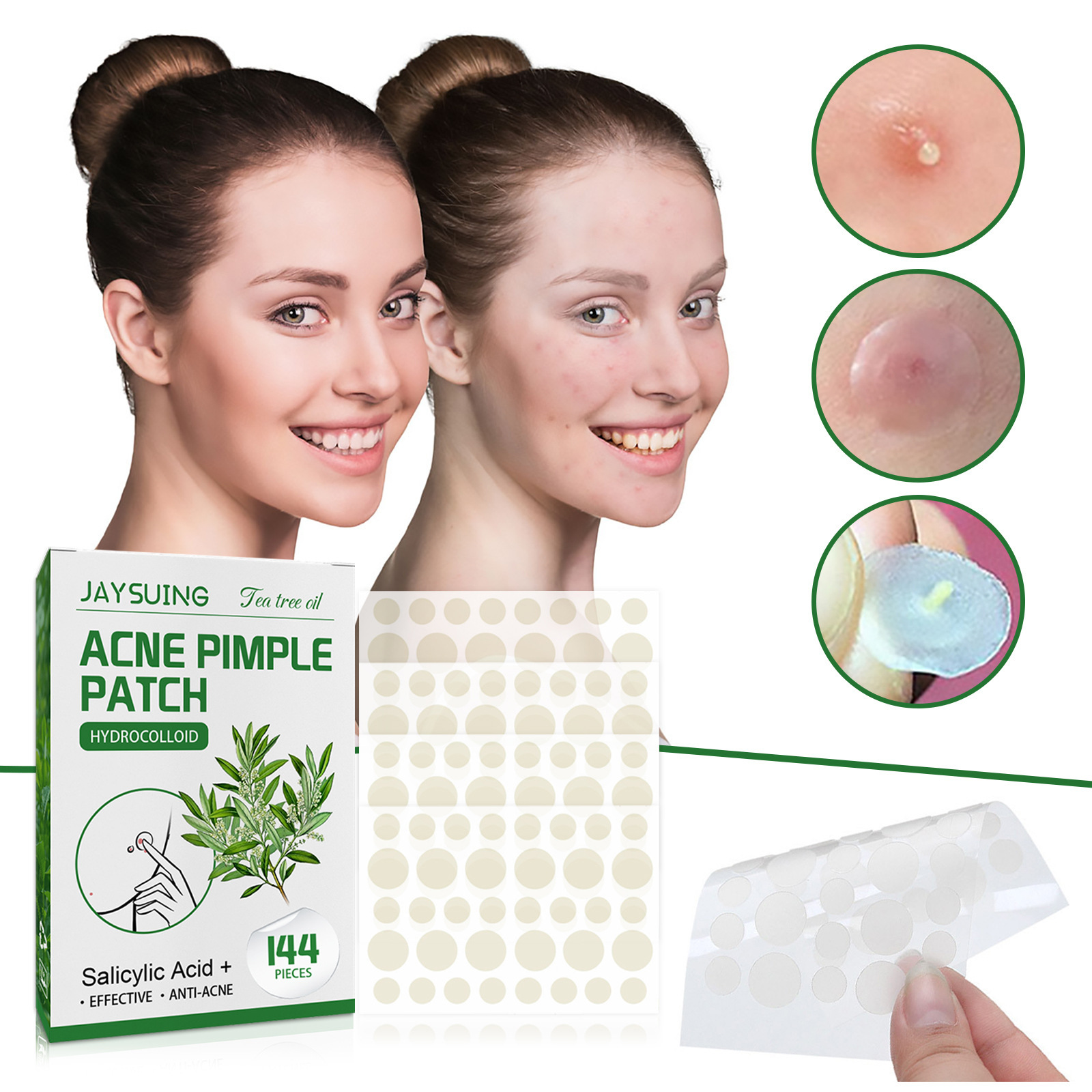 Cerotti idrocolidi per l'acne: - Hydrocolloid Pimple Patch recensione e prezzo