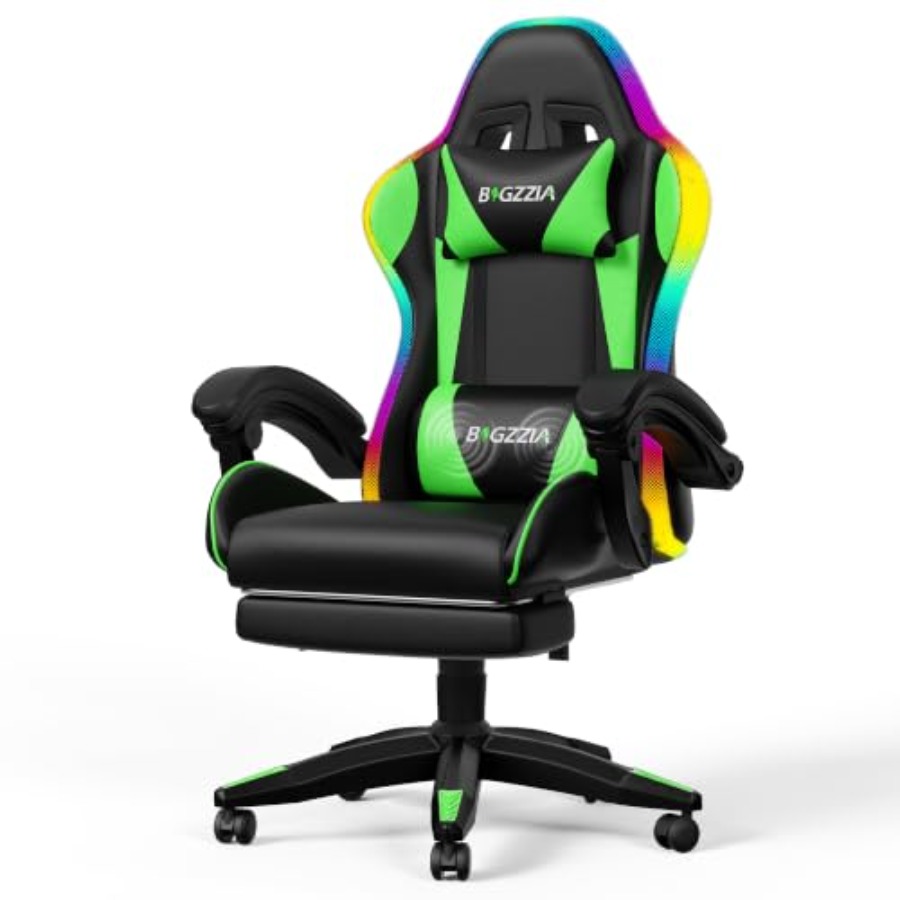 Sedia da gaming RGB con poggia - Massage recensione e prezzo