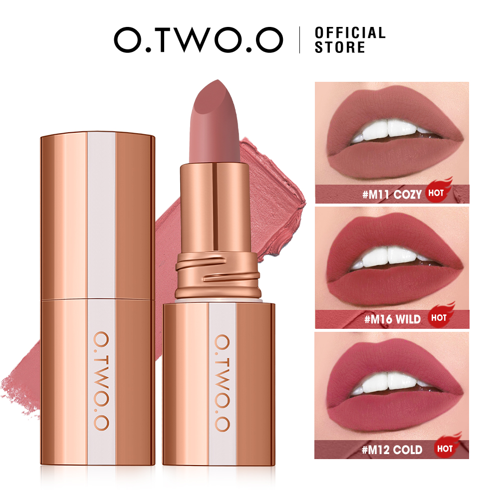 O.TWO.O rossetto opaco rossett - Matte Velvet Lip Tint Long Lasting recensione e prezzo