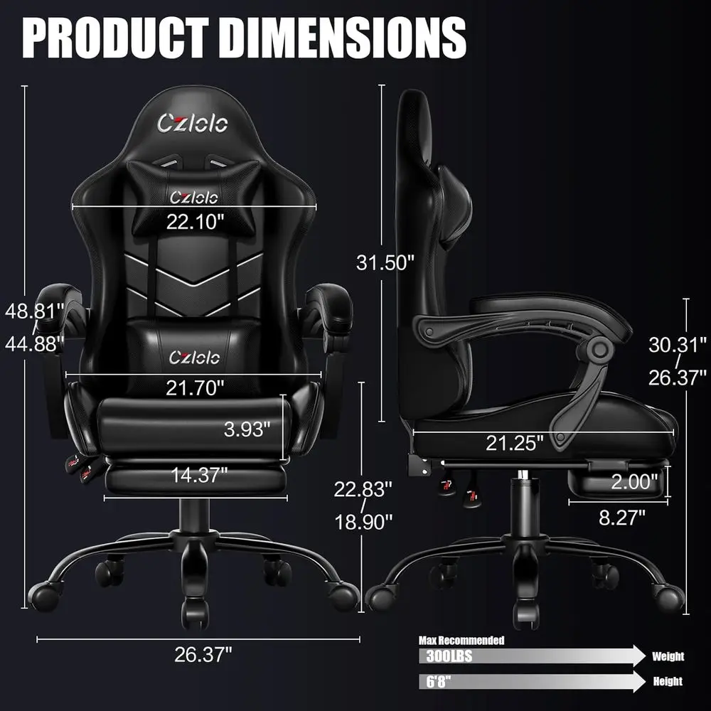 Sedia da Gaming Ergonomica con - Massage recensione e prezzo