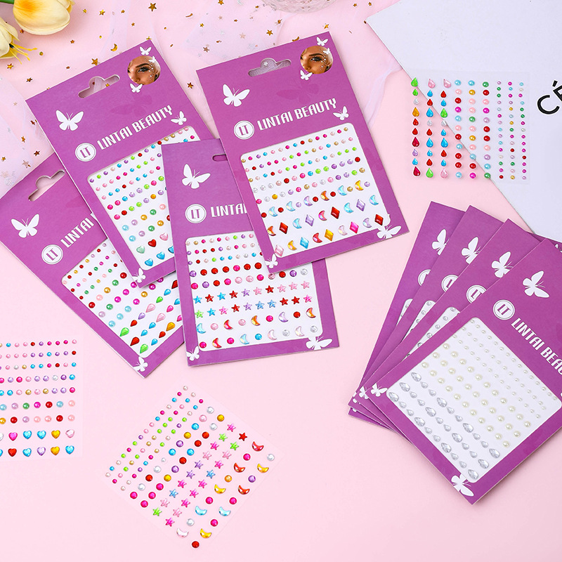 Adesivi per il Viso con Gemme, - Nail Art recensione e prezzo